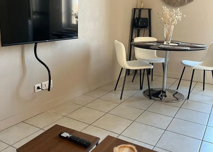 公寓 Sabl'appart Gare 莱萨布勒-多洛讷